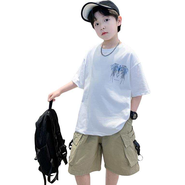 Lanza Kids Casual Sportswear Crew Neck Moderate