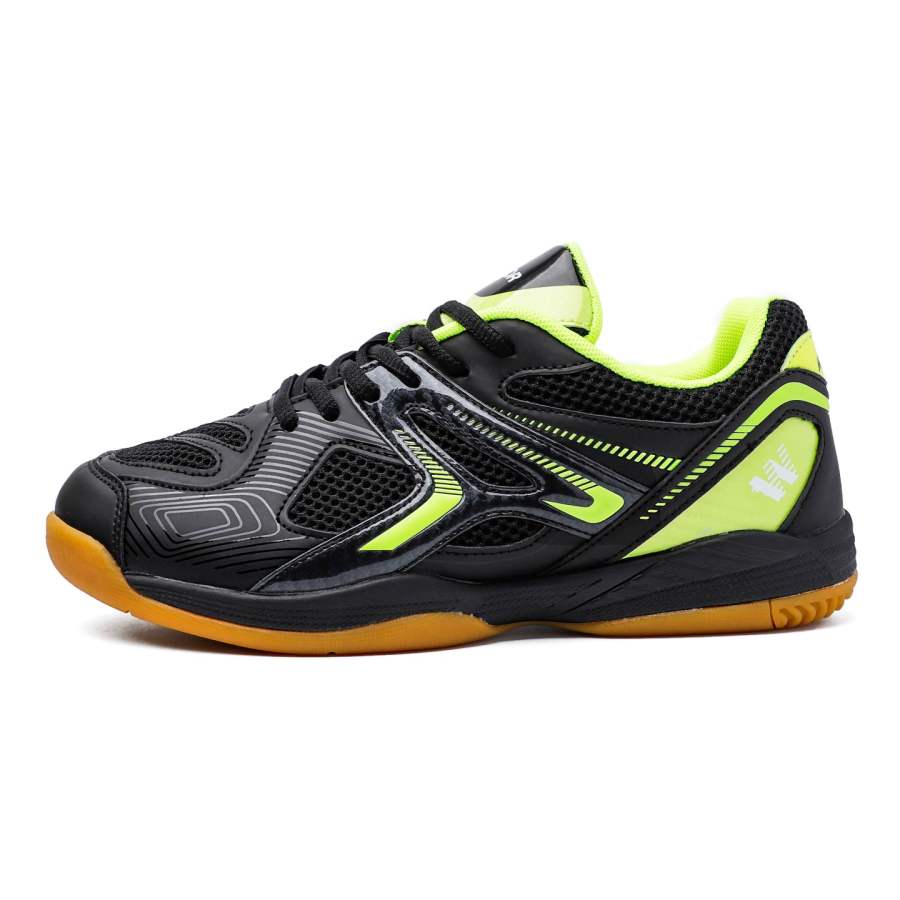 WARRIOR Table Tennis And Badminton Shoes Mesh, Synthetic Leather Cushioning Slip Resistant Breathable