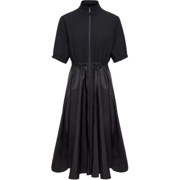 Moncler Moncler logo patch midi dress