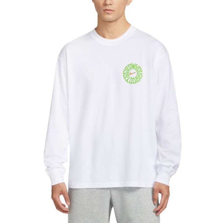 Nike Nike T Shirts Men's White Crew Neck Moderate