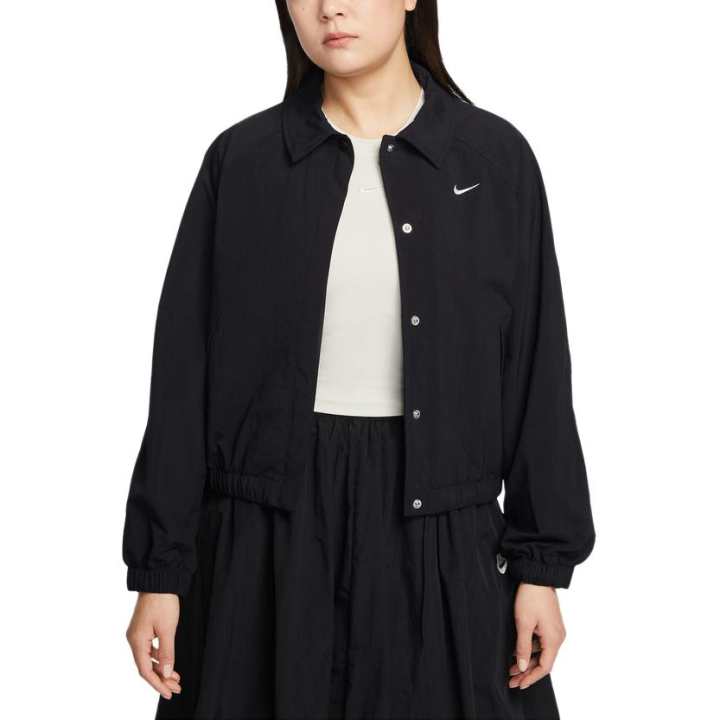 Nike Nike Jackets Women's Black Lapel Moderate Other