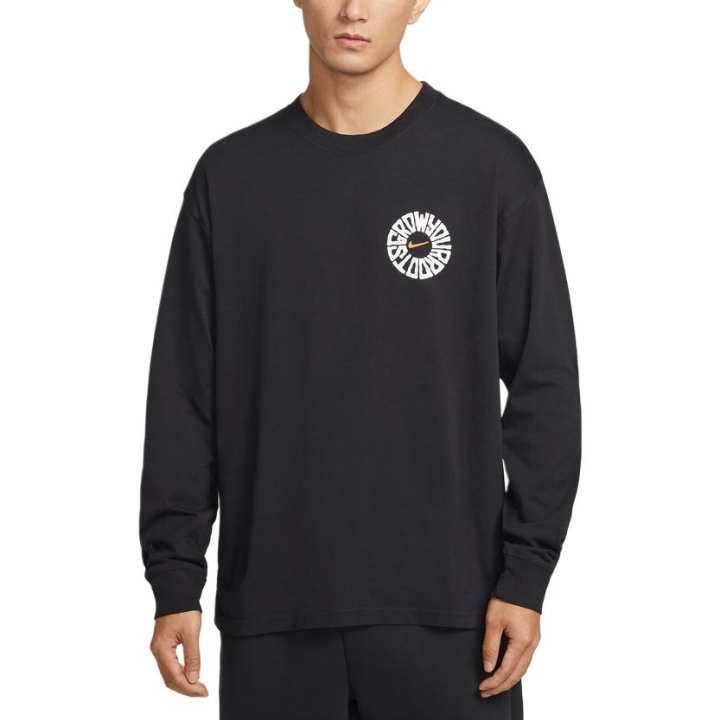 Nike Nike T Shirts Men's Black Crew Neck Moderate