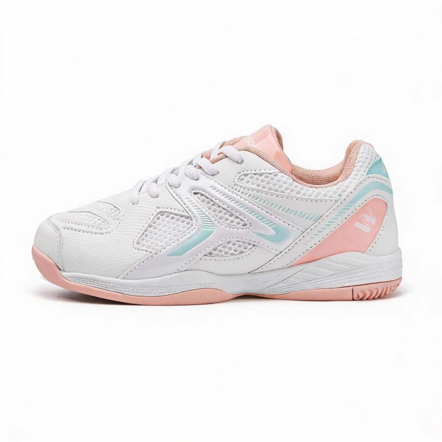 Warrior Table Tennis And Badminton Shoes Synthetic Leather, Textile Competition Cushioning Breathable Slip Resistant