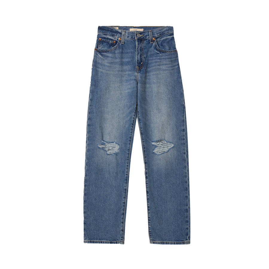 Levis Jeans Women's Blue Moderate Straight Fit Pants