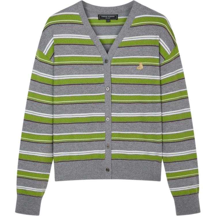 Teenie Weenie Knitwear Women's V Neck Moderate Cardigan