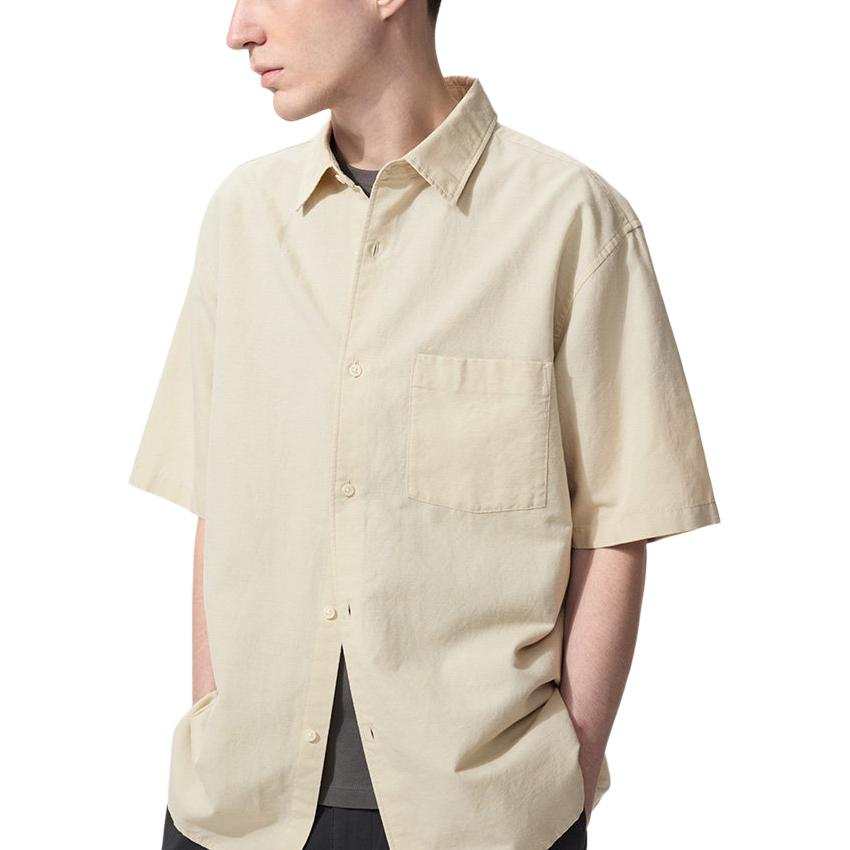 UNIQLO SS26 Shirts Unisex Dark Beige Moderate