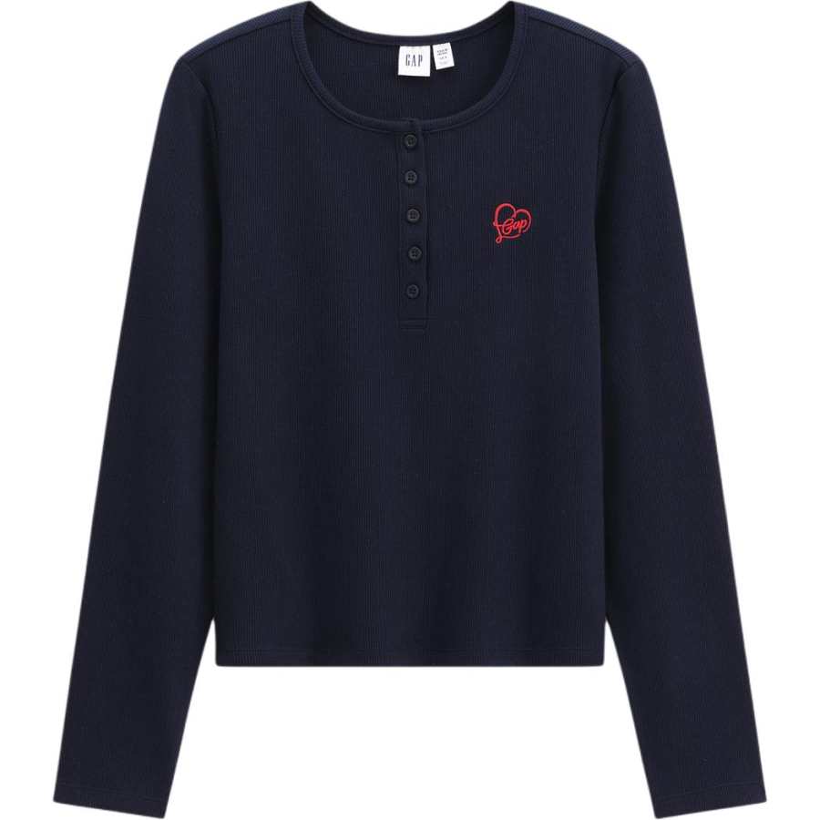GAP Knitwear Women's Henry Collar Moderate
