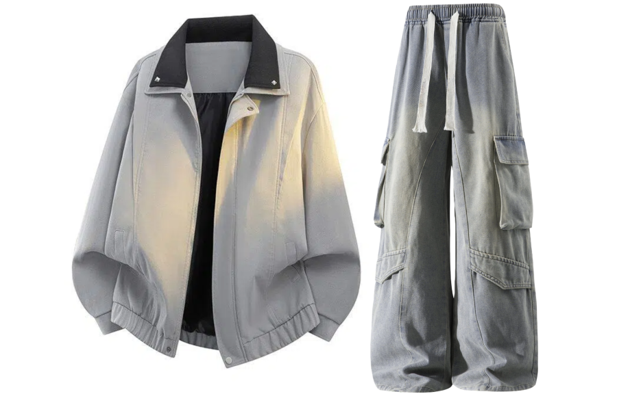GWAF Casual Sportswear Unisex Lapel Moderate
