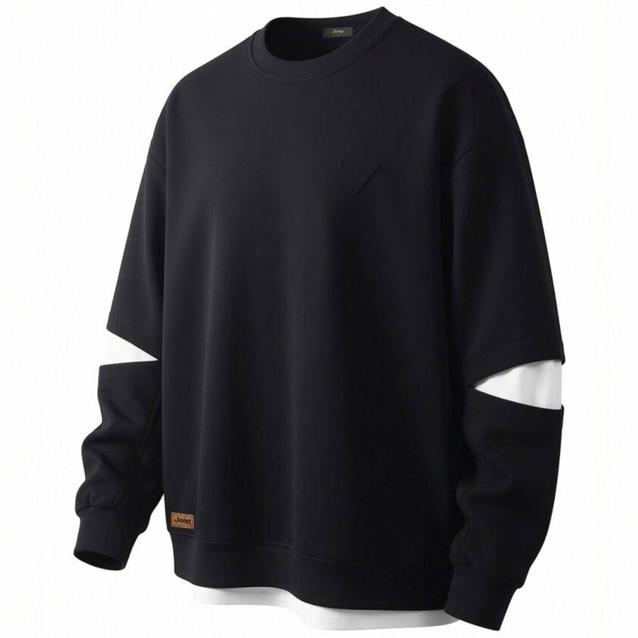 Jeep Sweatshirts Unisex Crew Neck Moderate