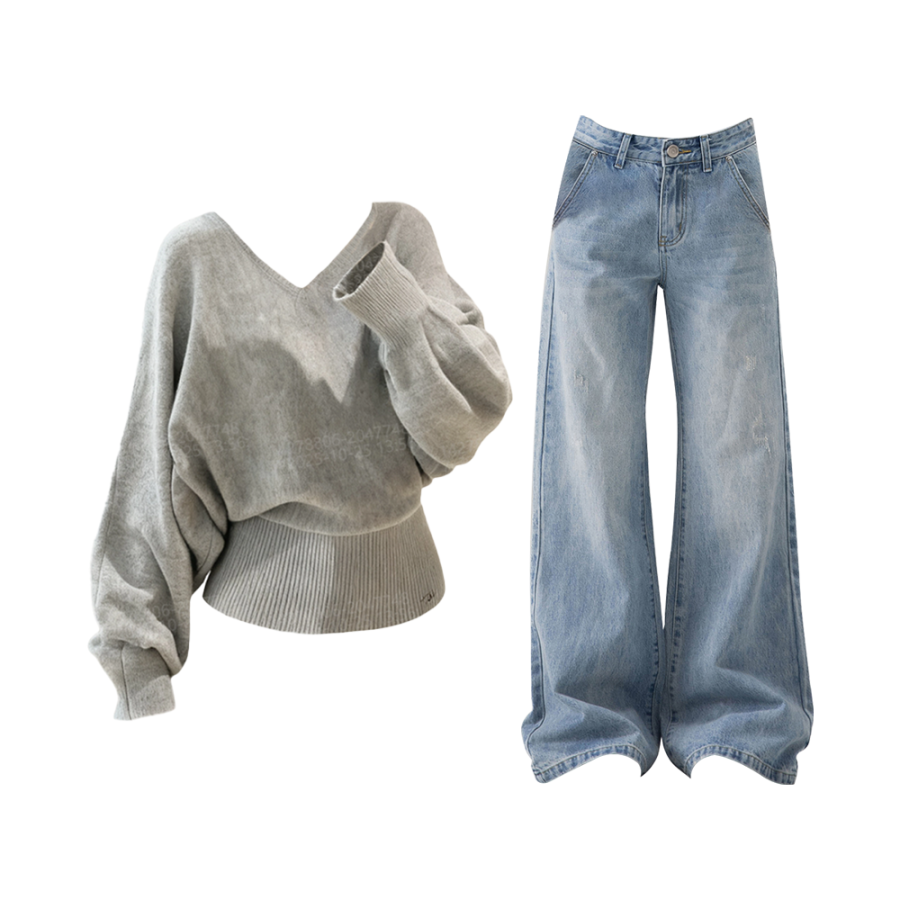 Sugarfunk Sugarfunk Women's Jeans Set Women's