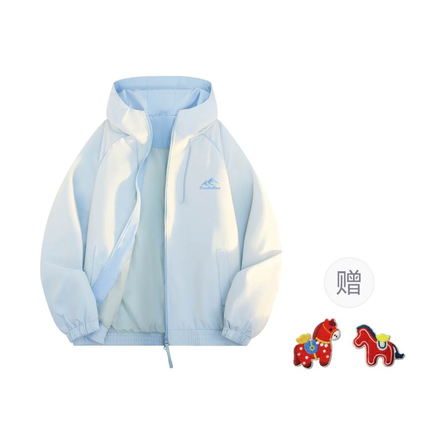 PAUL COSTELLOE Jackets Women's Hooded Moderate Workwear