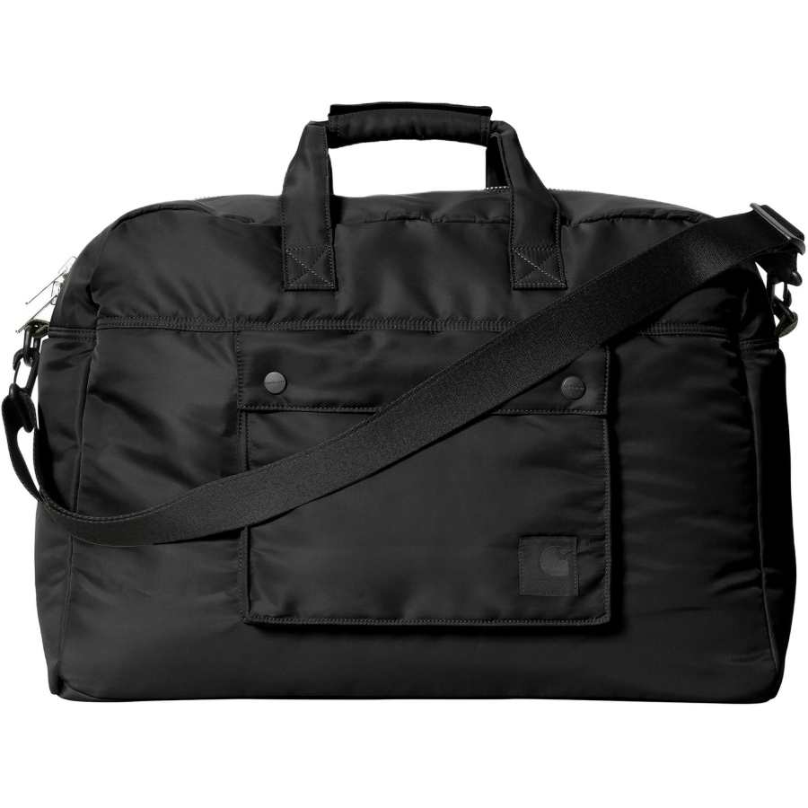 Carhartt WIP Nylon Weekend Handbag Travel Bag Unisex Black