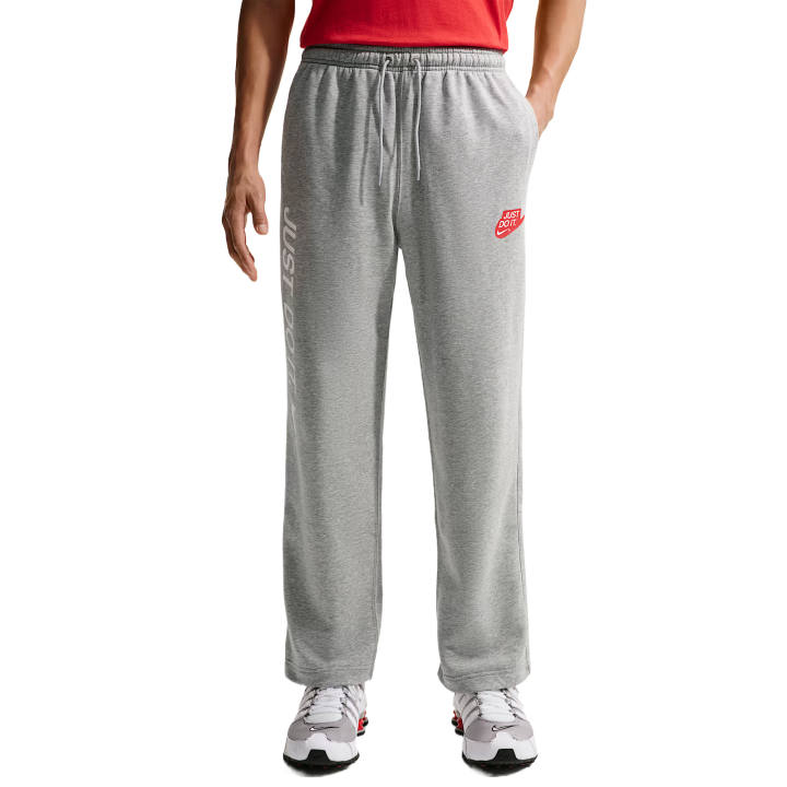 Nike Nike Casual Pants Men's Dark Gray/Light Smoke Gray/White Moderate Straight Fit Pants