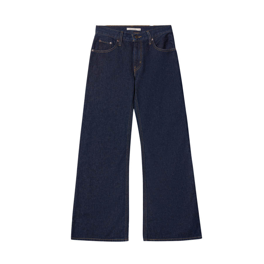 Levis Jeans Women's Dark Blue Moderate Straight Fit Pants
