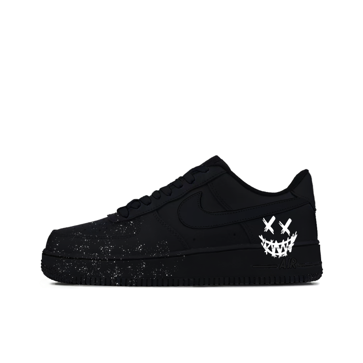 Nike Nike Court Vision Black Knight Leather Abrasion Resistant Slip Resistant Abrasion Resistant Slip Resistant Low top