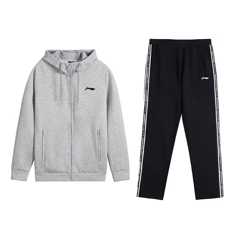 Li-Ning Li Ning Casual Sportswear Unisex Coin Gray+Black