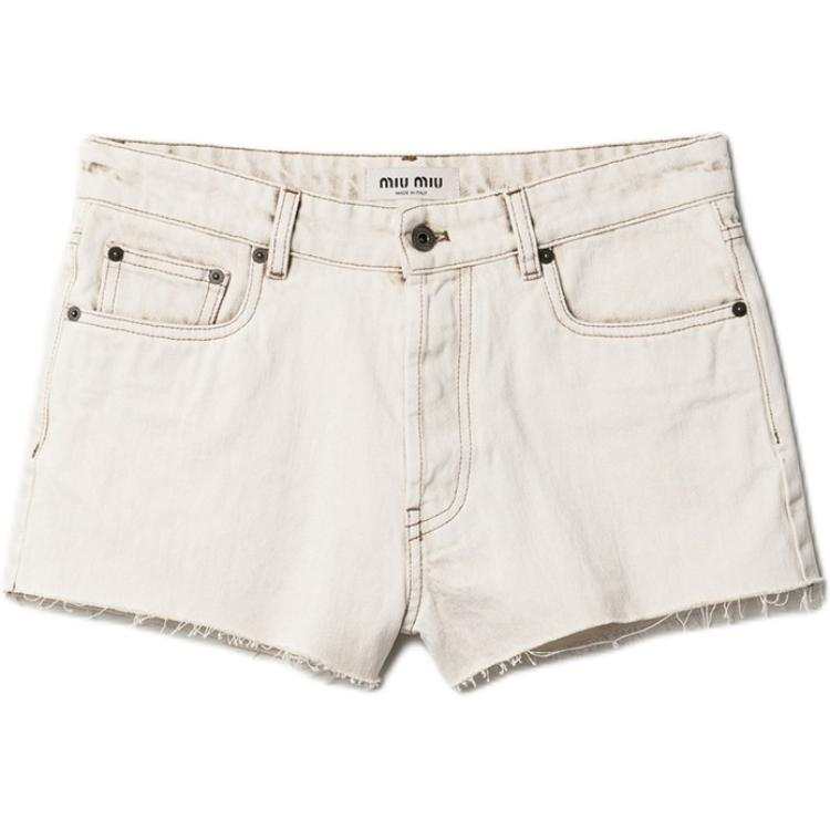 MIU MIU SS26 Denim Shorts Women's