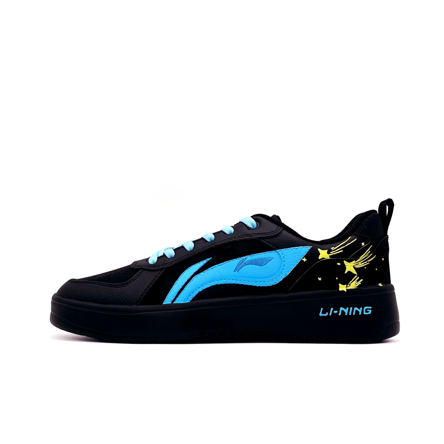 Li-Ning Li Ning Wheat Age Starry Blue Night Height Increasing Abrasion Resistant Breathable Slip Resistant Low top