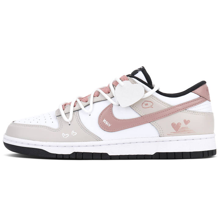 Nike Nike Dunk Low top Skateboard Shoes Women's Ecru