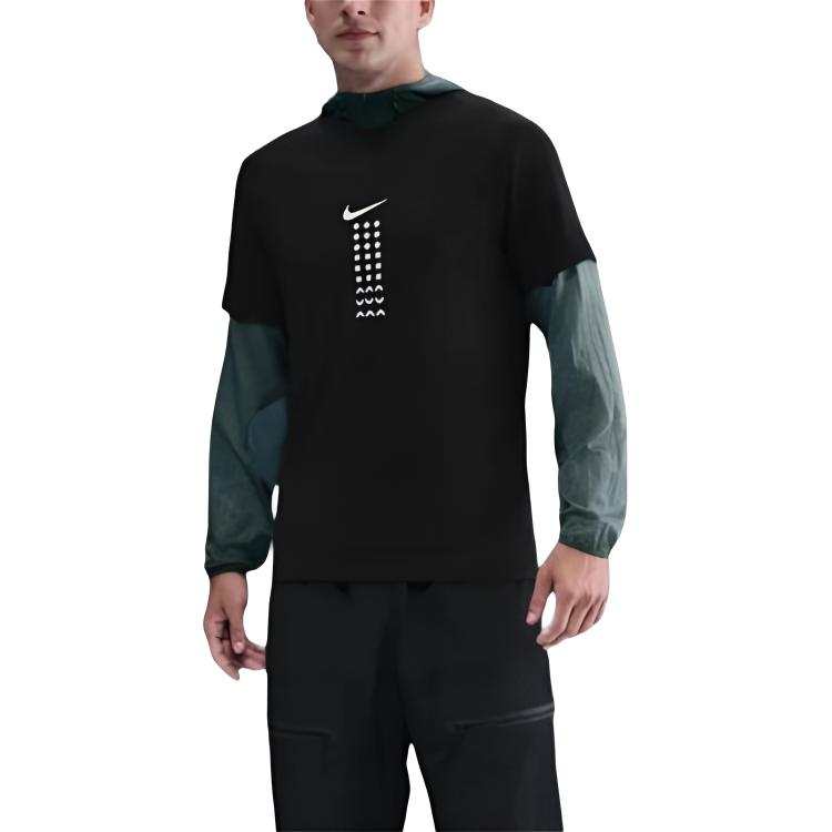 Nike Nike Sportswear T Shirts Men's Black Crew Neck