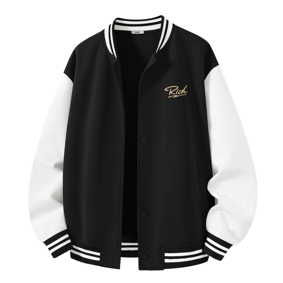 MINISO MINISO Baseball Jerseys Unisex Baseball Collar Moderate Pilot
