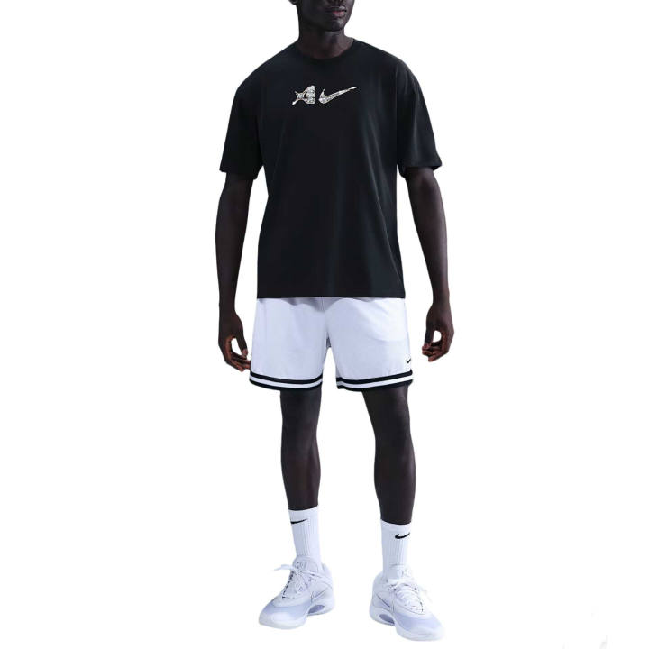 Nike Nike Dri Fit T Shirts Men's Black Crew Neck Moderate