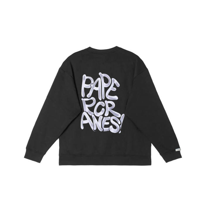 Adidas Adidas LABEL Sweatshirts Unisex Black Crew Neck Moderate Regular