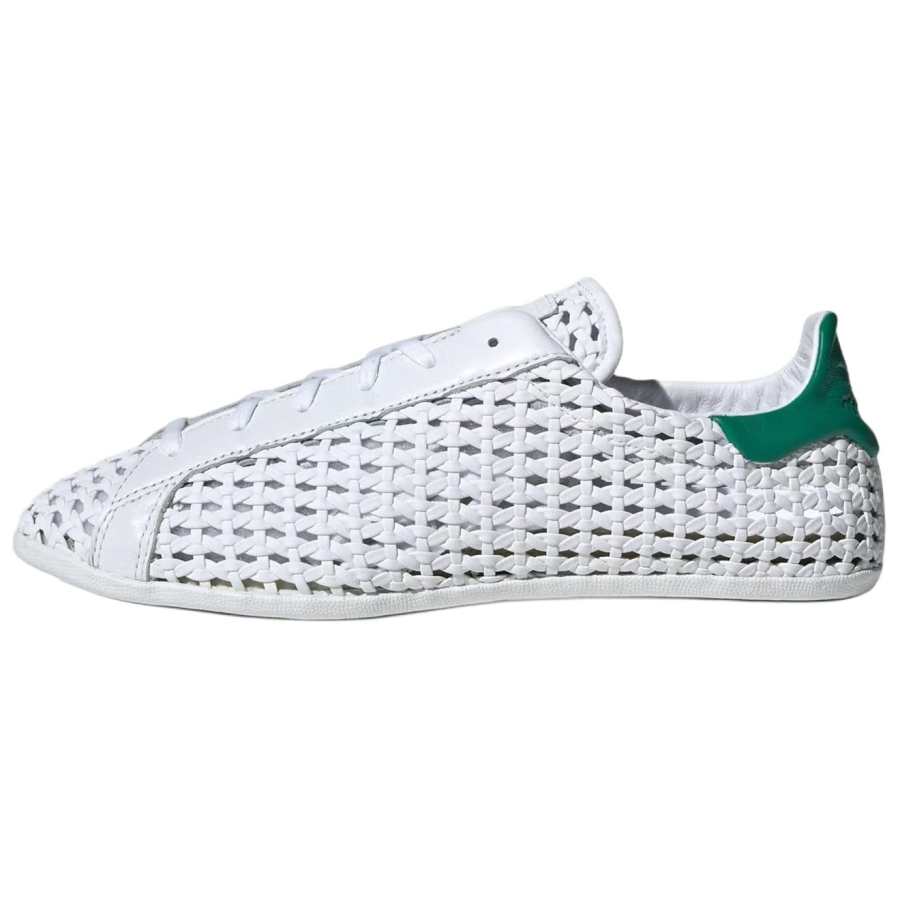 Adidas Originals Stan Smith Breathable Low top Casual Shoes Women's White Green
