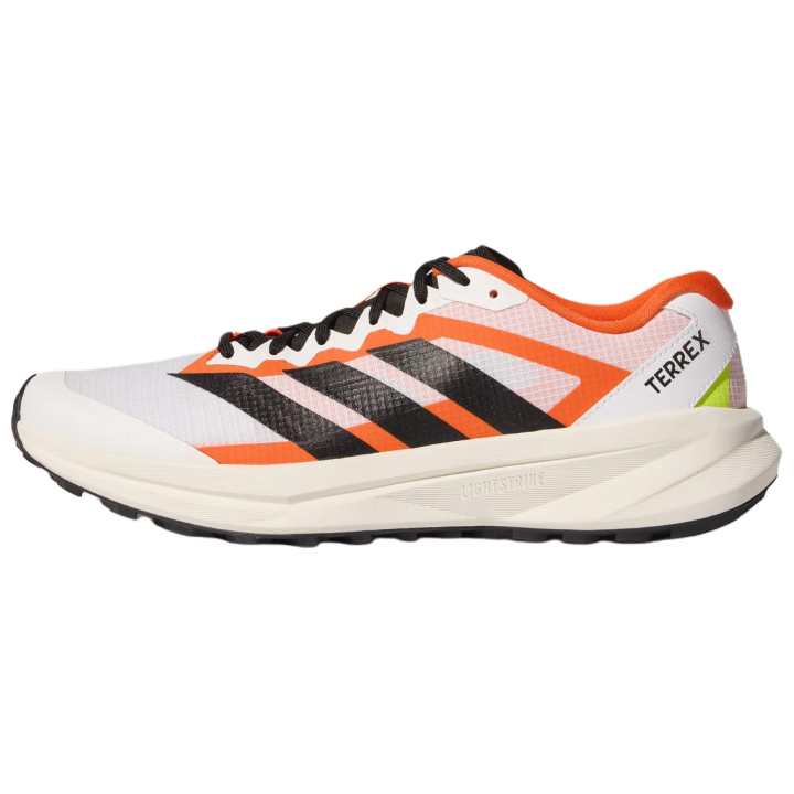 Adidas Adidas Agravic Trail Running Shoes Unisex White Black Orange