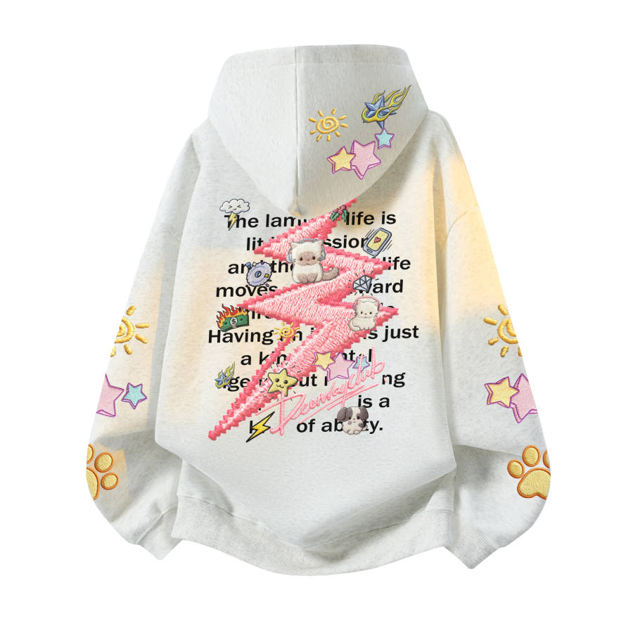 DEERWAY Sweatshirts Unisex Hooded Moderate Heavyweight
