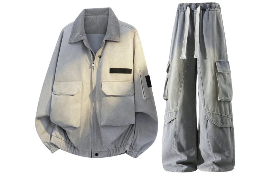 GWAF Casual Sportswear Unisex Lapel Moderate