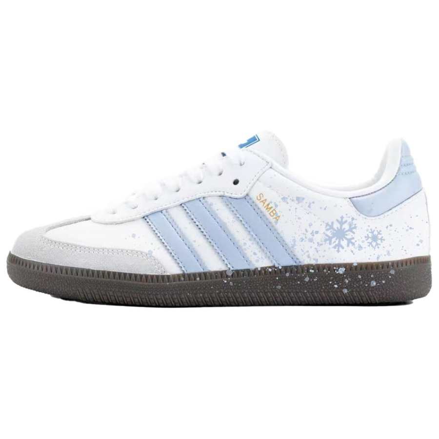 Adidas Originals SAMBA OG Snowflakes Dotted Cushioning Coverage Abrasion Resistant Breathable German Army Trainers
