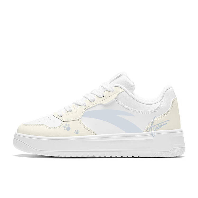 Anta Easy Synthetic Leather Low top Skateboard Shoes Women's