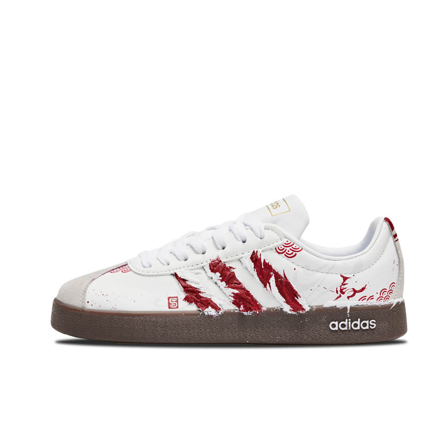 Adidas Adidas Vl Court Classic Scarlet Stepping On Clouds, Year Of The Horse Abrasion Resistant Abrasion Resistant Low top