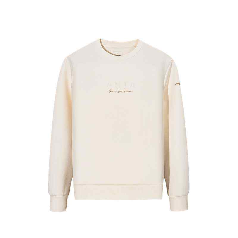 Anta Variety Training Collection SS26 Sweatshirt Women's Corn White