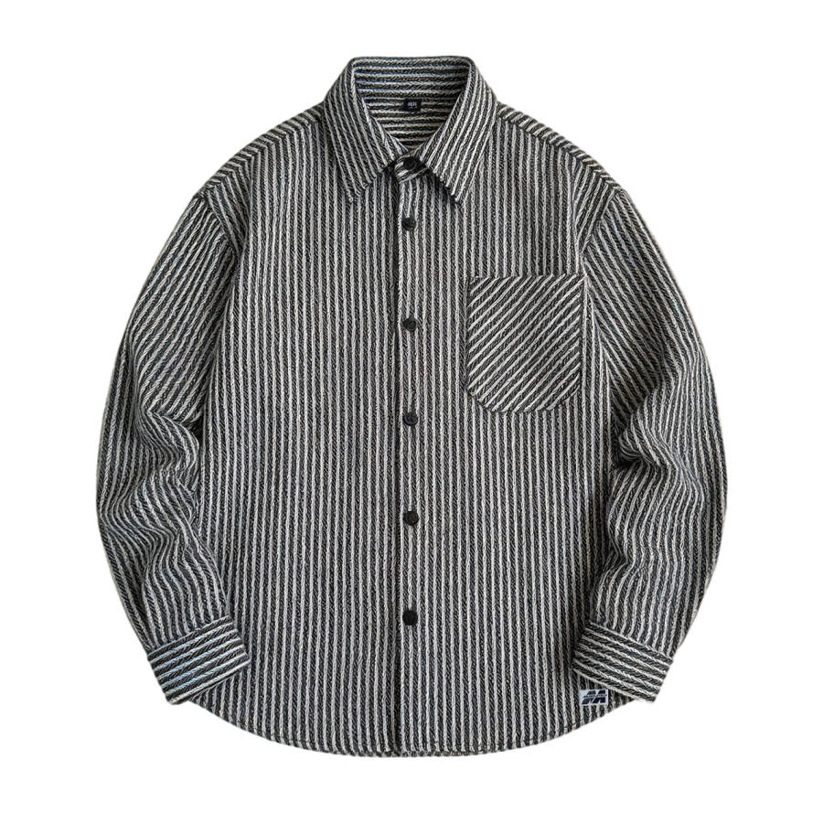 MUSCLETECH MUSCLETECH Shirts Unisex Lapel Moderate Workwear