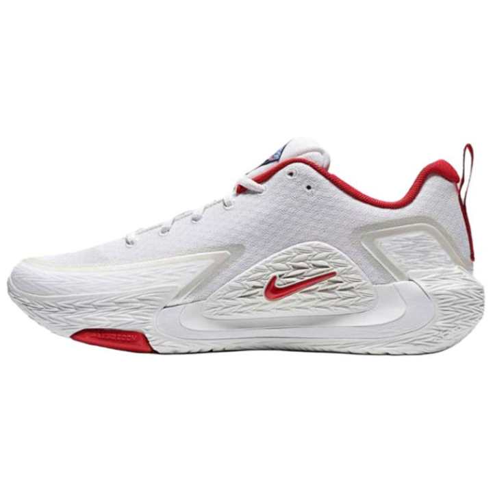 Nike Nike S.T. GLOW Low top Basketball Shoes Men's White Red