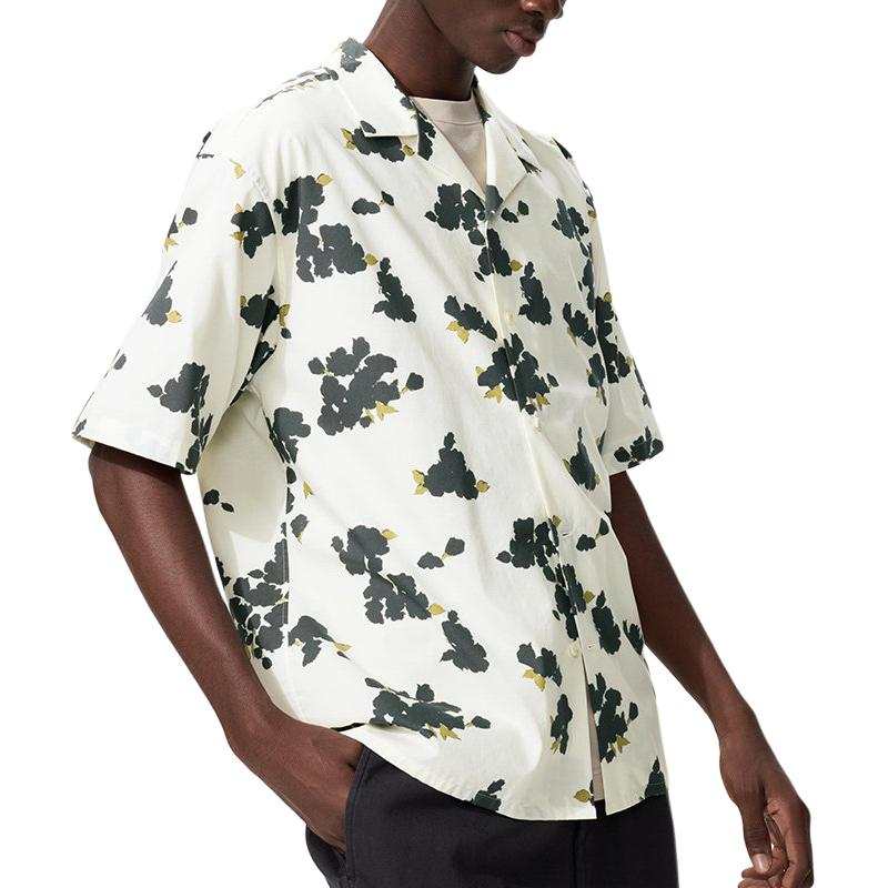 UNIQLO SS26 Shirts Unisex Ivory Polo Collar Moderate