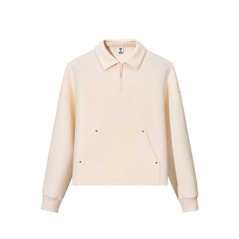 Anta Variety Training Collection SS26 Sweatshirt Women's Corn White
