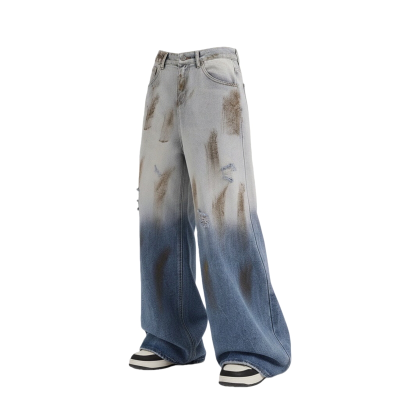 Sugarfunk Sugarfunk Jeans Women's Light Blue Moderate Wide Leg Pants