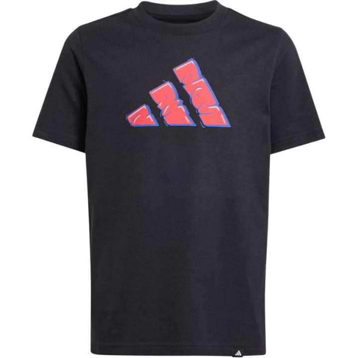 Adidas Adidas T Shirt Graffiti Graphic Kids'