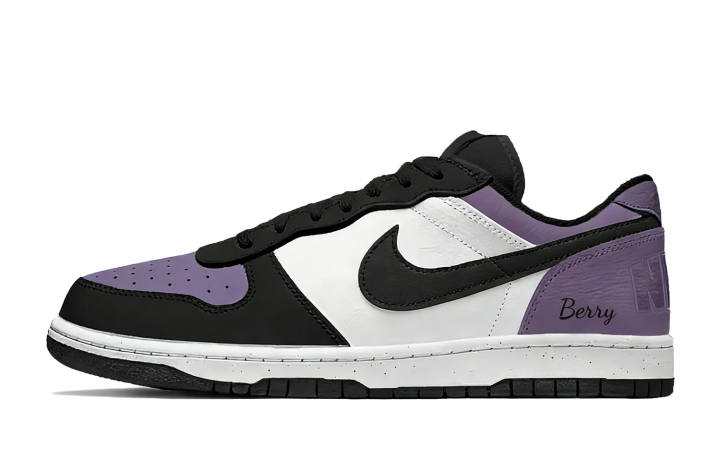 Nike Nike Big Low Lux Ink Purple Cushioning, Wear Resistant Low top Skateboard Shoes Men's Purple
