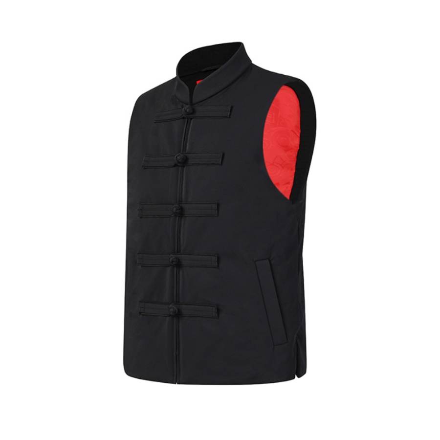 FILA Golf Down Vest Men's Pitch Black
