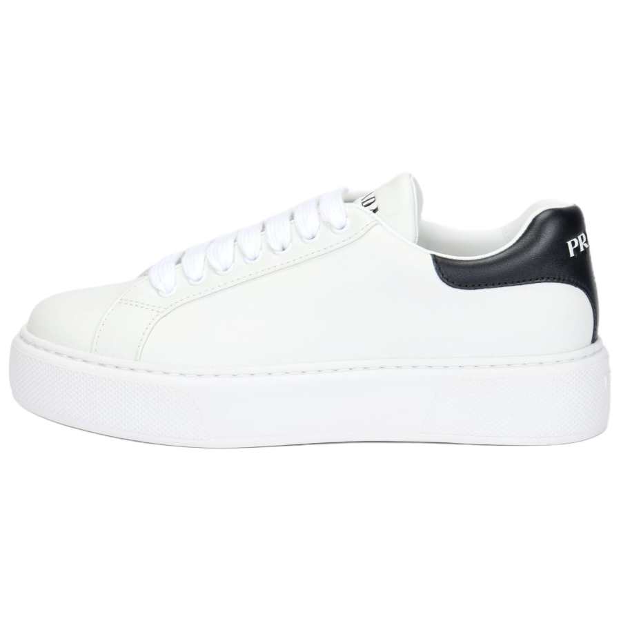 PRADA PRADA Leather Platform 'White Black'