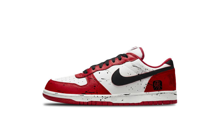 Nike Nike Big Immediate Accomplishment 2.0 Low top Skateboard Shoes Men's Red Black
