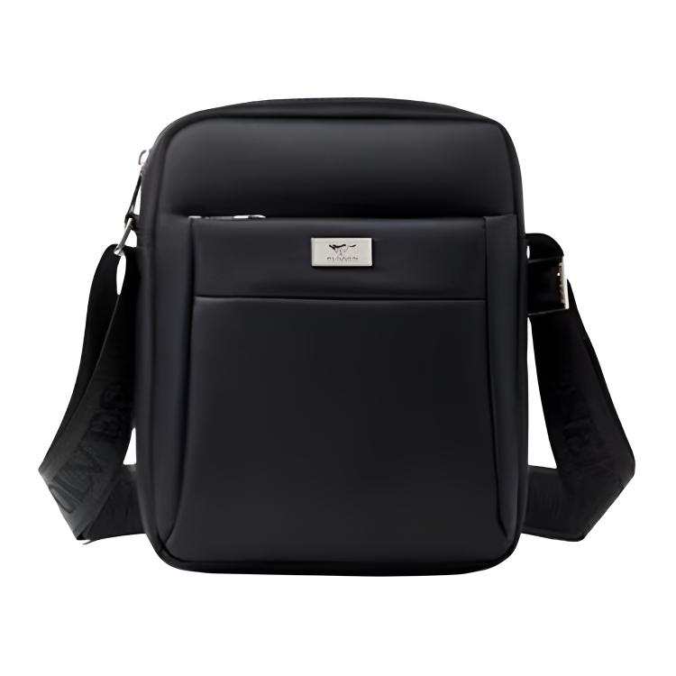 SEPTWOLVES Oxford Crossbody Bags Medium Men's Black