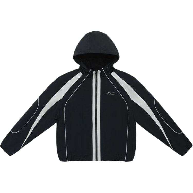 ANTA Jackets Women's Black Hooded Moderate Other