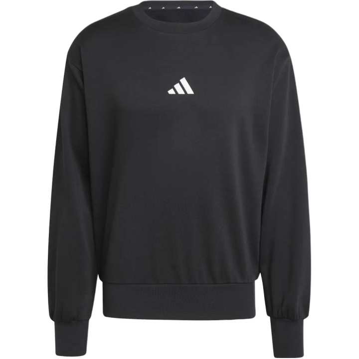 Adidas Adidas Sweatshirts Men's Black Crew Neck Moderate
