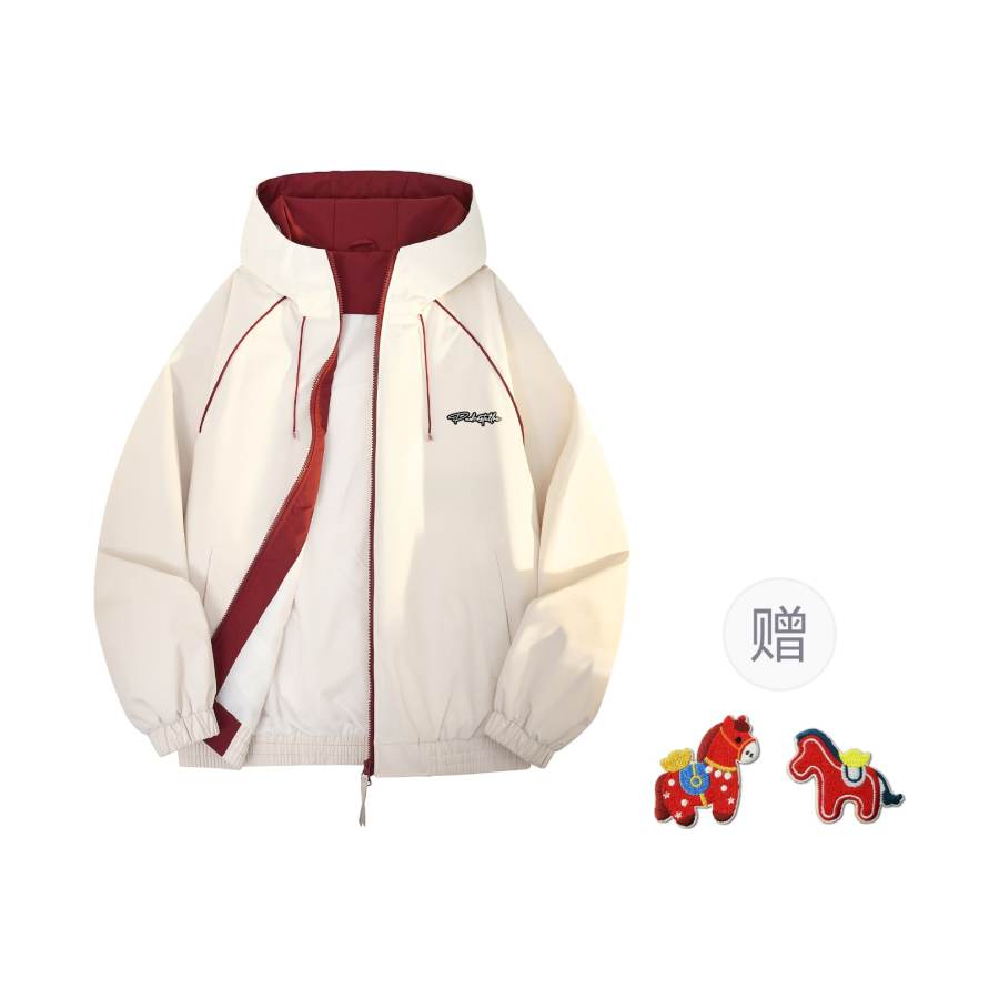 PAUL COSTELLOE Jackets Unisex Hooded Moderate Workwear