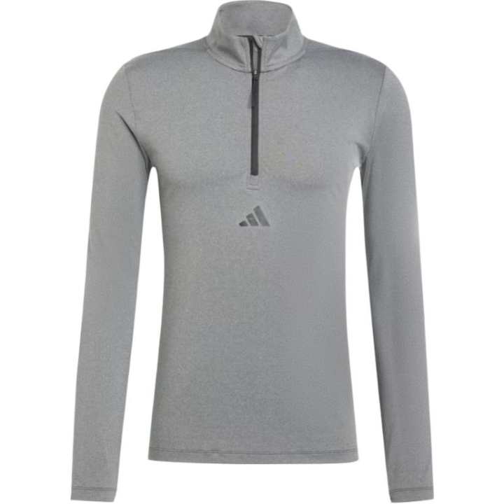 Adidas Adidas T Shirts Men's Black Gray Color Stand Collar